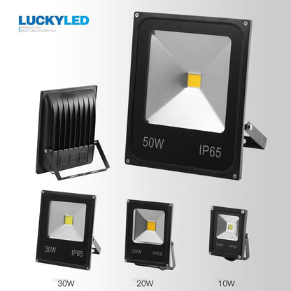 Led Floodlight 10W 20W 30W 50W Outdoor Spotlight Flood Light AC 220V 240V Waterproof IP65 Professional Lighting Lamp