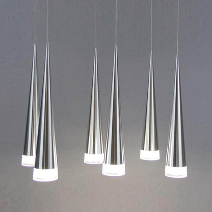 Modern Led Pendant Lights Fixture For Dining Room Aluminum Hardware Hanging Lamp  Lighting Restaurant Decorated For 15-30 Meters