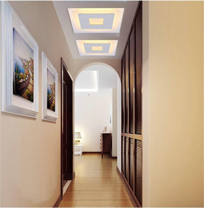 18w LED Ceiling Light Aluminum Acrylic Home Decor Ceiling Lamp Bedroom Living Room Hallway Lighting Light Fixture BL09x