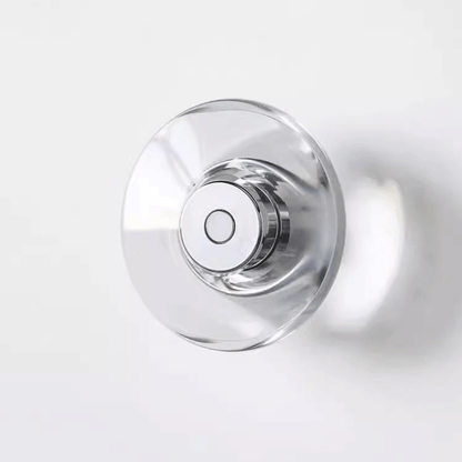 Modern Round Crystal Bedside Lamp Bedroom Living Room LED Sconce Minimalist Art Circular Corridor Mirror Wall Lights