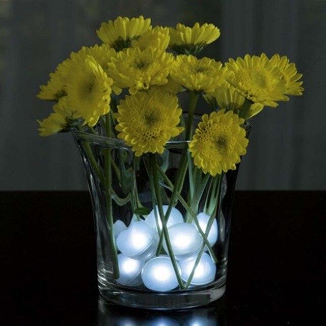 IP68 Waterproof LED Floating Ball Underwater Vase Light RGB Submersible Swimming Pool lights for Wedding Party Baby Shower
