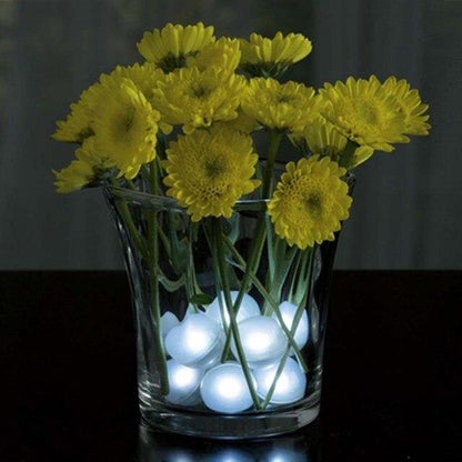 IP68 Waterproof LED Floating Ball Underwater Vase Light RGB Submersible Swimming Pool lights for Wedding Party Baby Shower