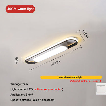 Led Ceil Light Rectangular For Kitchen Home Deco Chandelier Dining Bedrooms Sensor Lamp Modern Ceiling Lights