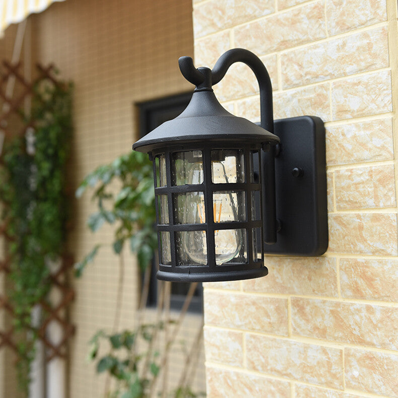 Outdoor Waterproof Wall Lamp Modern Villa Corridor Garden Lamp Exterior Wall Garden Walkway Simple Balcony Gate Terrace Lamp