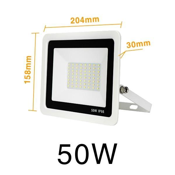 Outdoor LED Floodlight ACCold Warm White 10W 20W 30W 40W 50W IP66 Waterproof Spotlight Wall Lamp Square Hightway Lighting