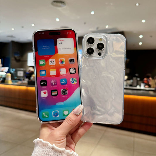 Suitable for Apple 17 IMD Phone Case with Feather Gauze Smooth Surface and Color Painted IPhone 16 Pro Max Anti Drop