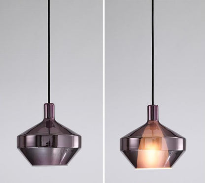 Creative Stained Glass Chandelier Nordic Single-headed Chandelier