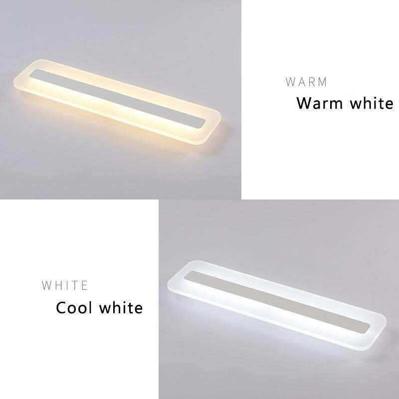 Modern Minimalism High Brightness LED Ceiling Lights Rectangular Bedroom Livingroom Aisl Ceiling Lamp Lighting Lamparas De Techo
