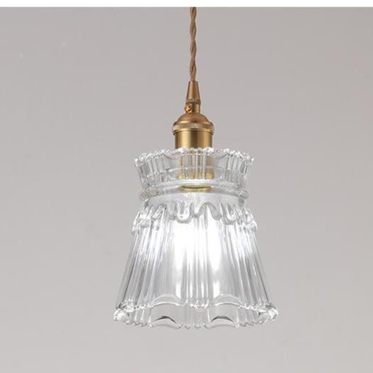 Glass Chandelier Single Head Small Chandelier