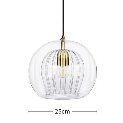 Nordic Modern Glass Pendant Lamp Restaurant Bedroom Bedside Dining Room Kitchen Lights Island Counter Bar Lighting Hanging Home