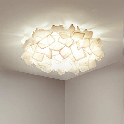 Simple Modern Ceiling Lamp with Living Room Warm and Romantic Flower Shaped Ceiling Lamp