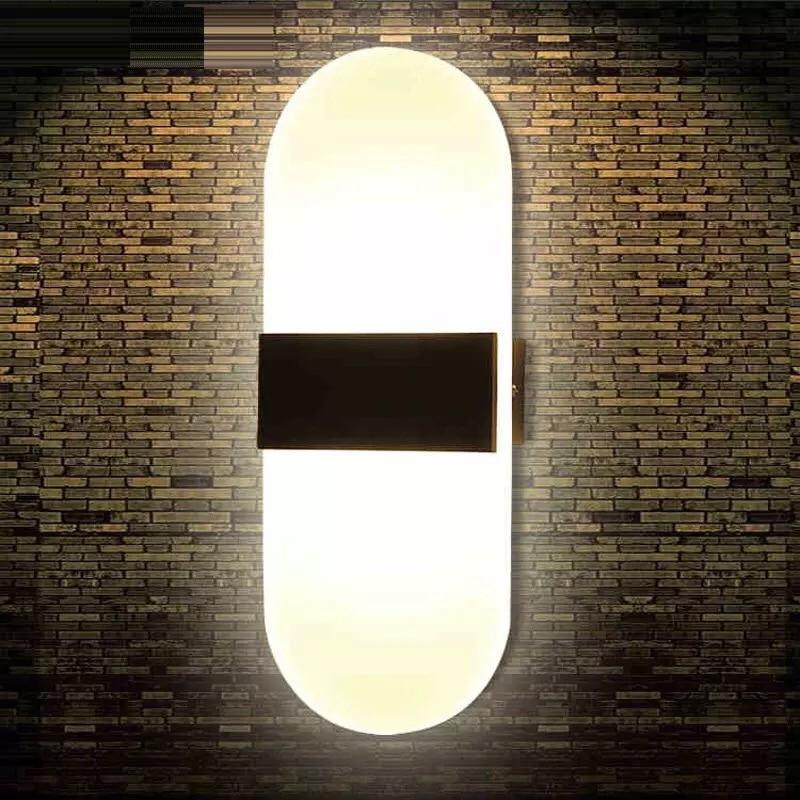 LED wall light indoor lighting home bedroom bedside lamp living room kitchen balcony aisle corridor mirror front lamp