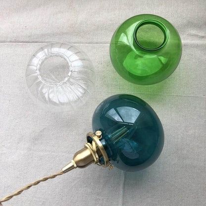 Modern Creative Glass Pendant Lamp Bar Bedside Bedroom Dining Room Decoration Pendant Lights Indoor LED E27 Combination Lighting