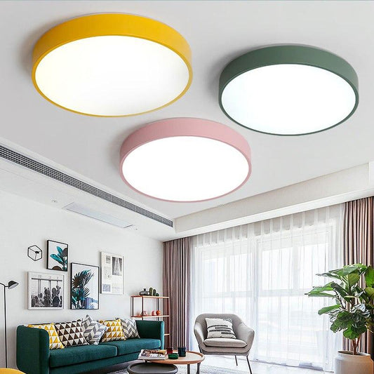 Modern LED Ceiling Light Surface Mount Flush Remote Control ceiling lamp for Living Room Bedroom Kitchen Lighting Fixture