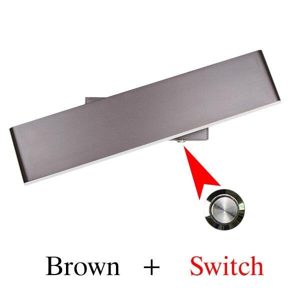 Led indoor wall lamps rotation adjustable switch modern wall sconce with switch stair wall light fixture hallway led wall sconce