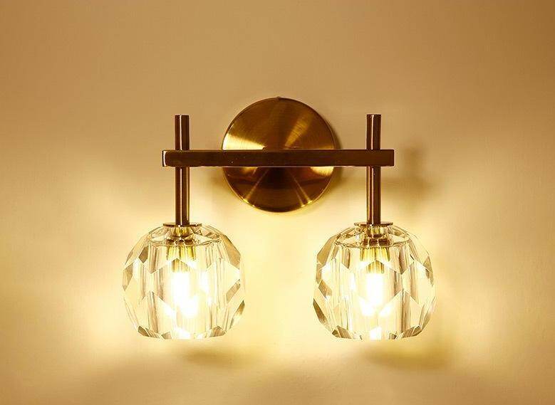 Crystal Wall Lamp of Modern Luxury Corridor Balcony Villa