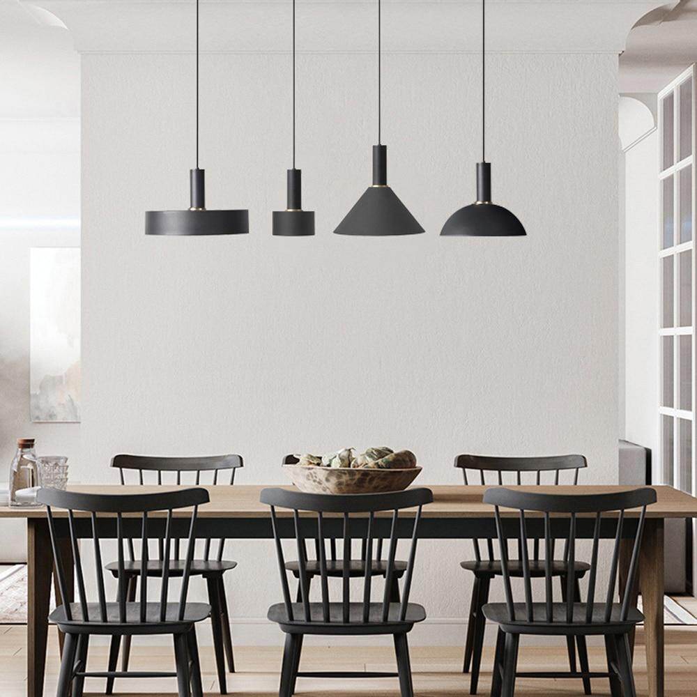 Modren Simple Pendant Lights DIY Nordic E27 Hanging Pendant Lamps Restaurant Bar Living Room Bedside Lighting Fixtures Luminaire