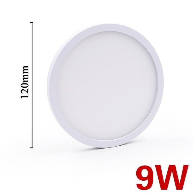 6W 9W 13W 18W 24W 36W 48W LED Round Panel Light Surface Mounted leds ceiling down lampada led lamp