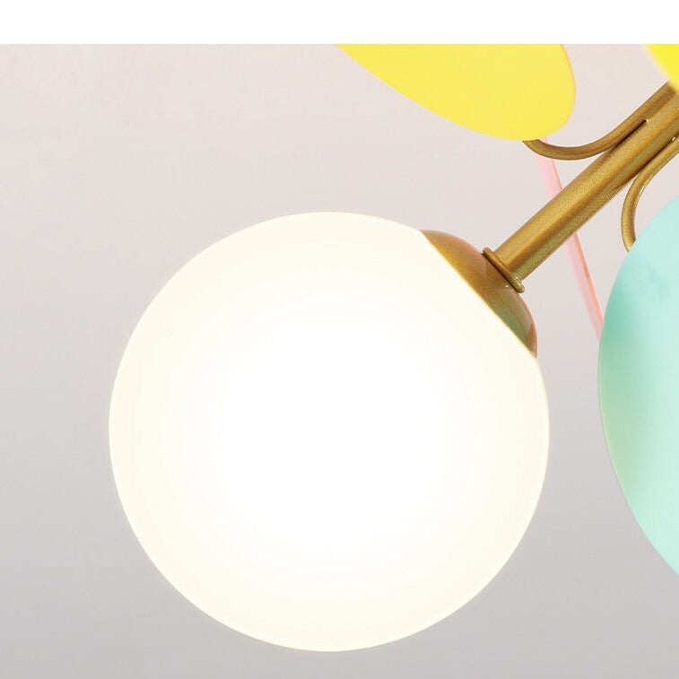 Bedroom Lamps Warm And Romantic Creative Online Celebrity Ins Petal Ceiling Lamp