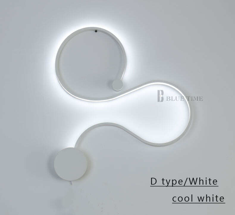 Simple Modern LED Ceiling Light Black&White Body  Lustres Led Ceiling Lamp Living Room Bedroom Beside room Luminaire