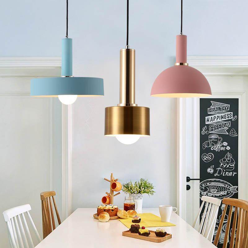 Nordic Simple Pendant Lights Modern Bedroom Dining Room Pendant lamp