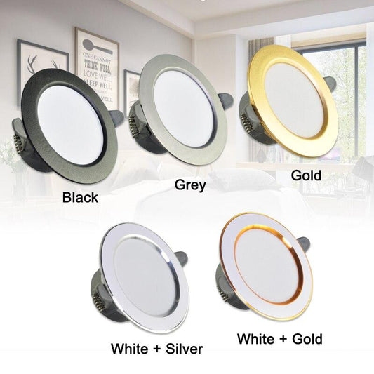 10Pcs Downlight 3w 5w spot led lights 3000k 4500K 6000K  led Downlight Kitchen living room Indoor recessed lighting