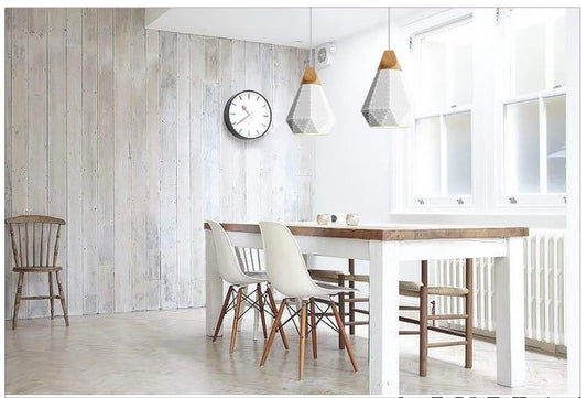 Modern minimalist design pendant lamp Nordic creative colorful led lamp home lighting bar restaurant iron solid wood lamp living