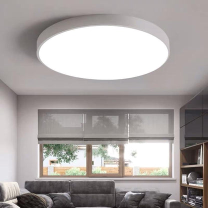 Modern Nordic LED Ceiling Lights Living Room Bedroom Round Corridor Kitchen Lamp Ultra-thin  Kids Room Macarons Remote Control