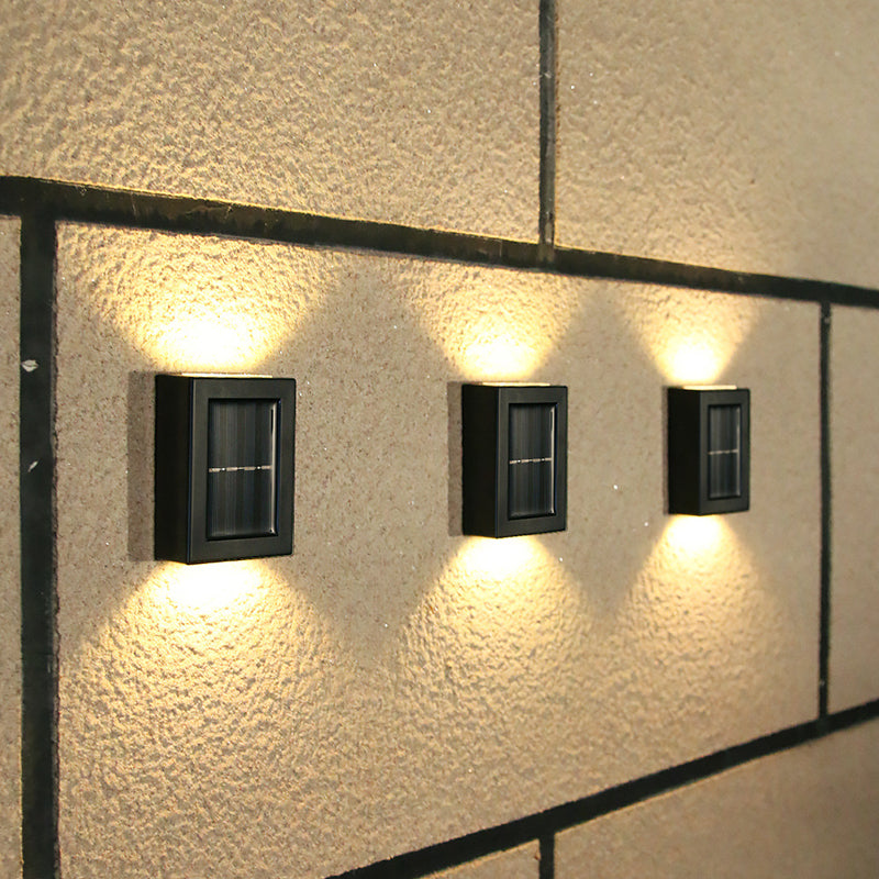 Solar Lamp Outdoor LED Lights IP65 Waterproof for Garden Decoration Balcony Yard Street Wall Decor Lamps Gardening Light