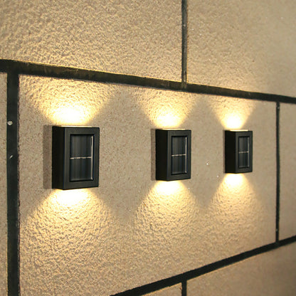 Solar Lamp Outdoor LED Lights IP65 Waterproof for Garden Decoration Balcony Yard Street Wall Decor Lamps Gardening Light