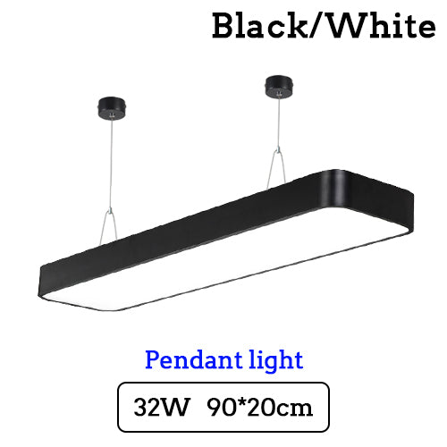LED Modern Ceiling Light Lamp dimmable Surface Mount Rectangleindustrial wind Lighting Fixture Bedroom Living Room Office lights