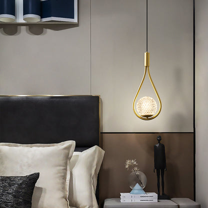 Indoor LED Cord Pendant Lights Chandelier Lamp for with G9 Corridor Nordic LED Hanging Lighting