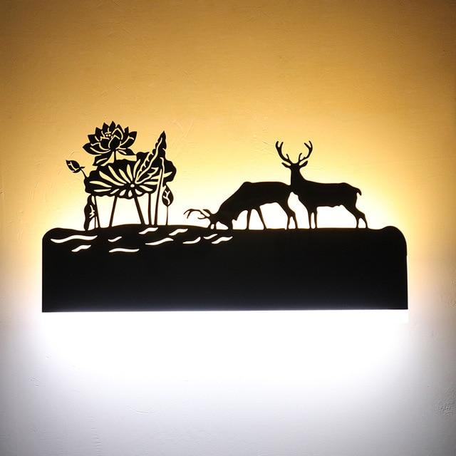 Led Wall Light Black Wall Lamp Sconce Lighting For Living Room Bedside Room Bedroom Lamp Wall Sconce Mirror Light Wall
