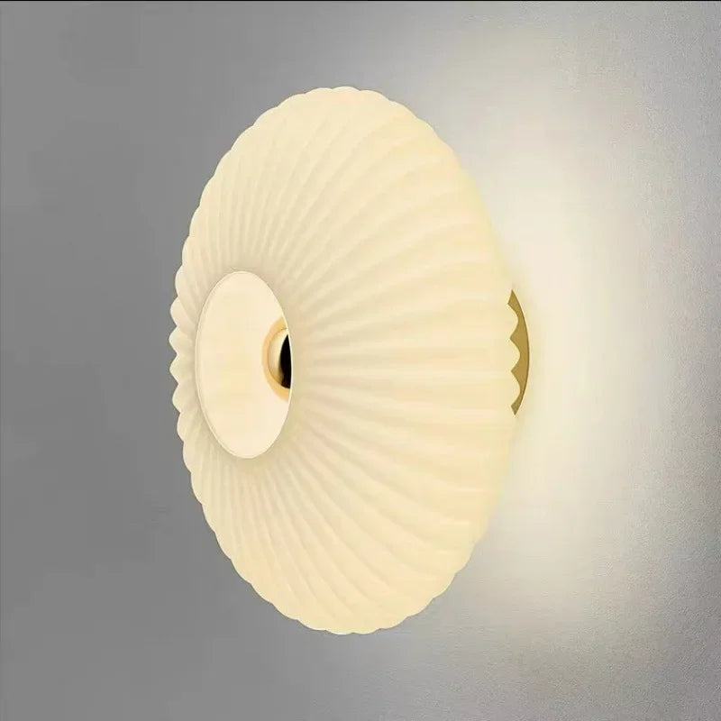 Glass Wall Lamp glass wall Sconce For Corridor Background Bedroom Living Room Bedside Ambiance Wall Light Indoor Home Decor