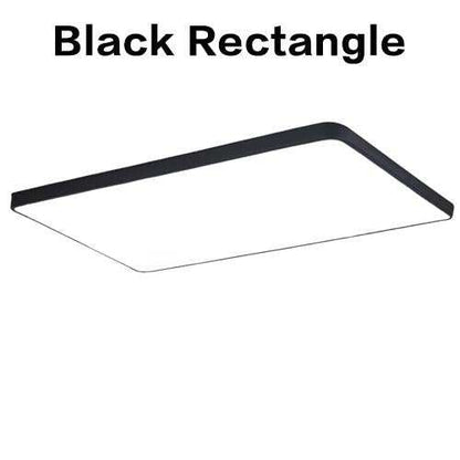 Ultra-Thin 5CM LED Modern Simple Ceiling Light Round Square Lamp For Living Room