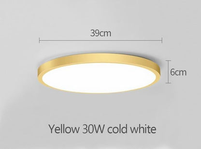 Led Ceiling Light Round Super Thin Ceiling Lamp For Foyer Bedroom Living Room Bathroom Modern House Lighting Fixture Macaroon