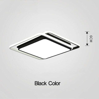 Modern Ceiling Lights Lamp Ceiling Black White Lampshade High Quality Ceiling Lamp For Living Room Bedroom Surface Mounted
