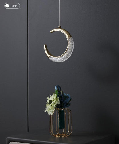 Bedside Chandelier Bedroom Warm Long-line Single-headed Small Chandelier