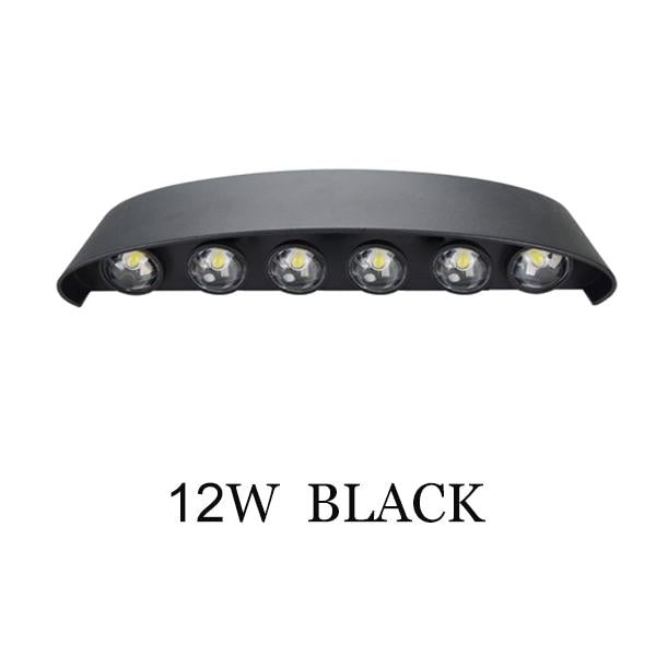 Nordic LED wall lamp Aluminum Waterproof outdoor wall lights for Porch/ /Garden /Bathroom light led luminaire 4W/6W/8W/10W /12W