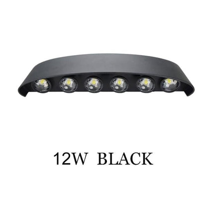 Nordic LED wall lamp Aluminum Waterproof outdoor wall lights for Porch/ /Garden /Bathroom light led luminaire 4W/6W/8W/10W /12W