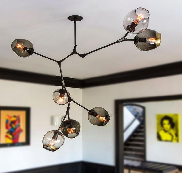Modern Glass Pendant Light Nordic Dining Room Kitchen Light Designer Hanging Lamps Avize Lustre Lighting