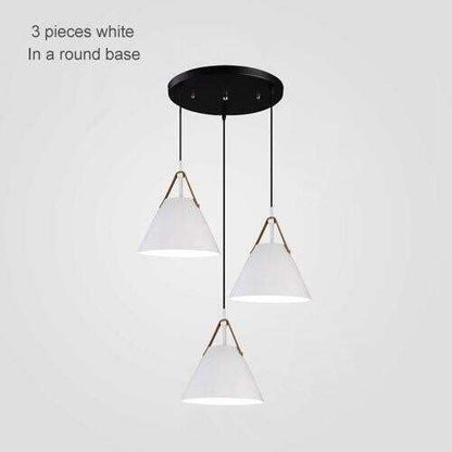 Nordic Restaurant Pendant Lights LED Handlamp Indoor Dinning Room Lamp Home Lighting Single-Three Heads Lamparas E27 AC110-220V