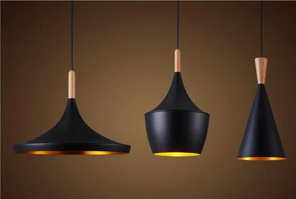 Slope indoor wrought iron lampshade LS01 retro retro Edison modern chandelier LED ceiling living room bedroom home lamp