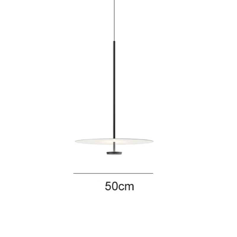 Nordic Minimalist LED Disc Hanging Lights for Restaurant Coffee Table Bedroom Bar Home Pendant Lights