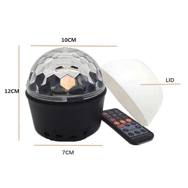 led star projector usb night light music star nght light with remote control device