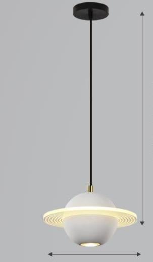 Planet Chandelier Creative Personality Restaurant Bar Simple Bedside Lamp