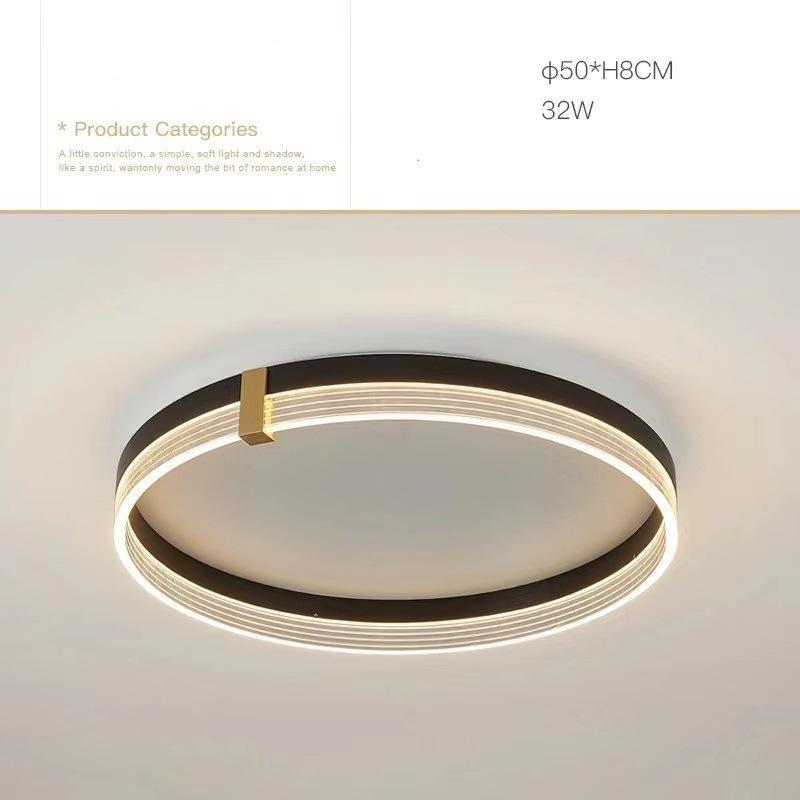 Simple Modern Light In The Bedroom Nordic Luxury Small Living Room Lamp Creative Led Ceiling Lamp