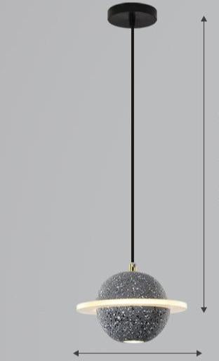 Planet Chandelier Creative Personality Restaurant Bar Simple Bedside Lamp