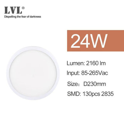 LED Ceiling Light 6W 9W 13W 18W 24W Modern Surface Ceiling Lamp For Kitchen Bedroom Bathroom Lamps