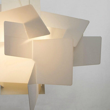 Modern Big Bang LED Pendant Lights White/Red Stacking Acrylic Pendant Lamps Suspension Lustres De Teto Light Fixtures Luminaire
